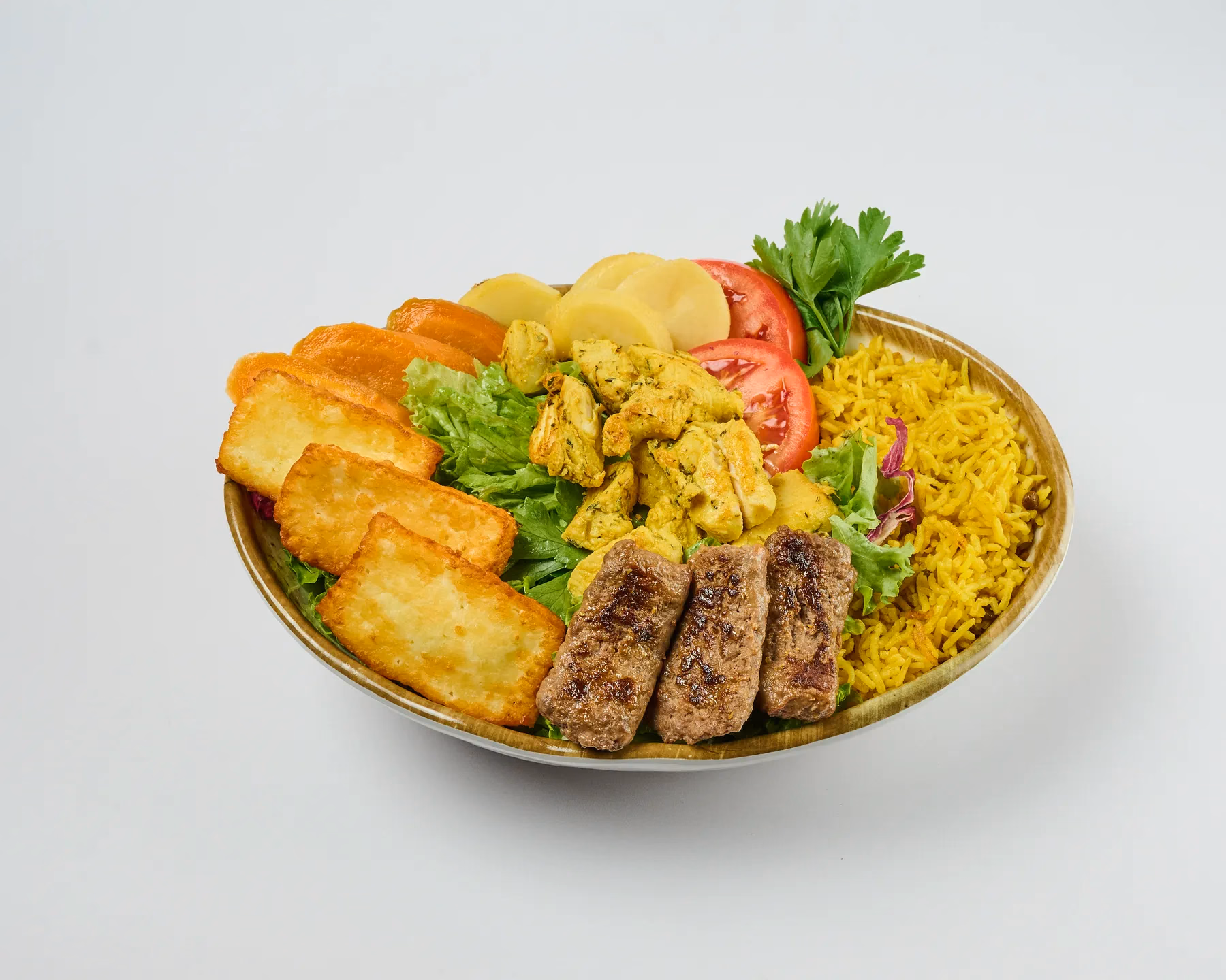 Halloumi Grill Mix Bowl