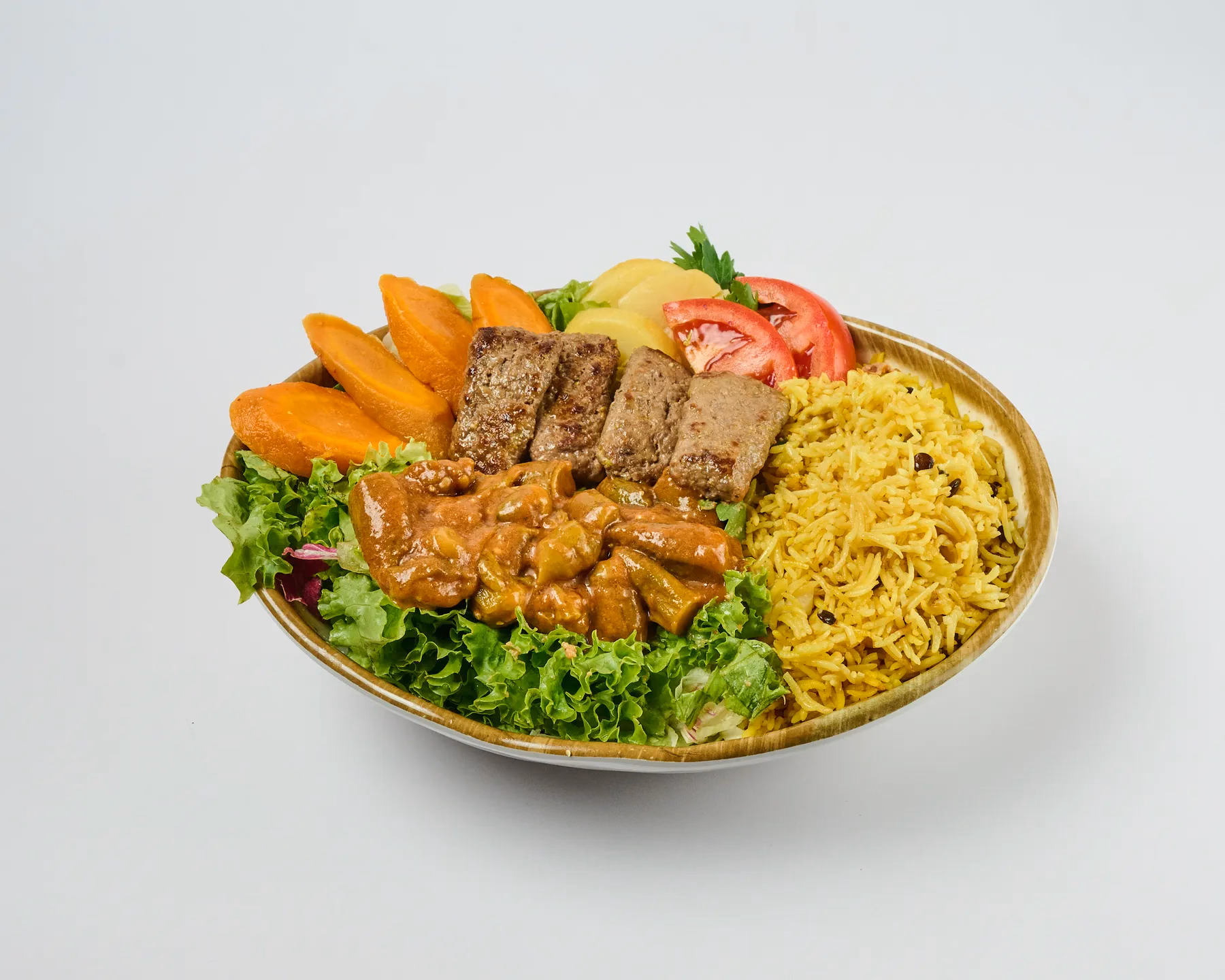 Okra Kofta Bowl