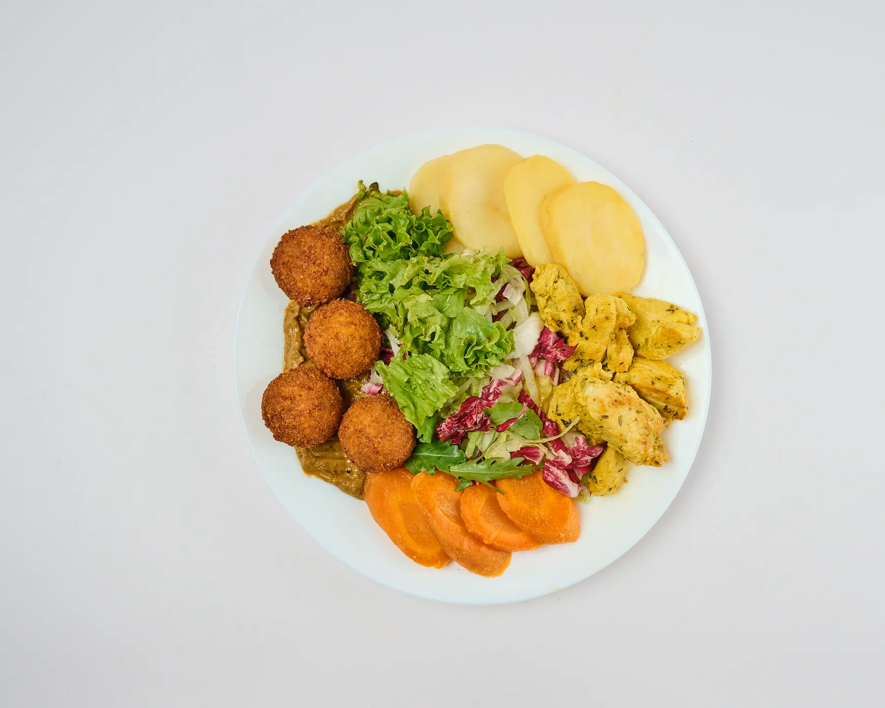 Chicken Falafel