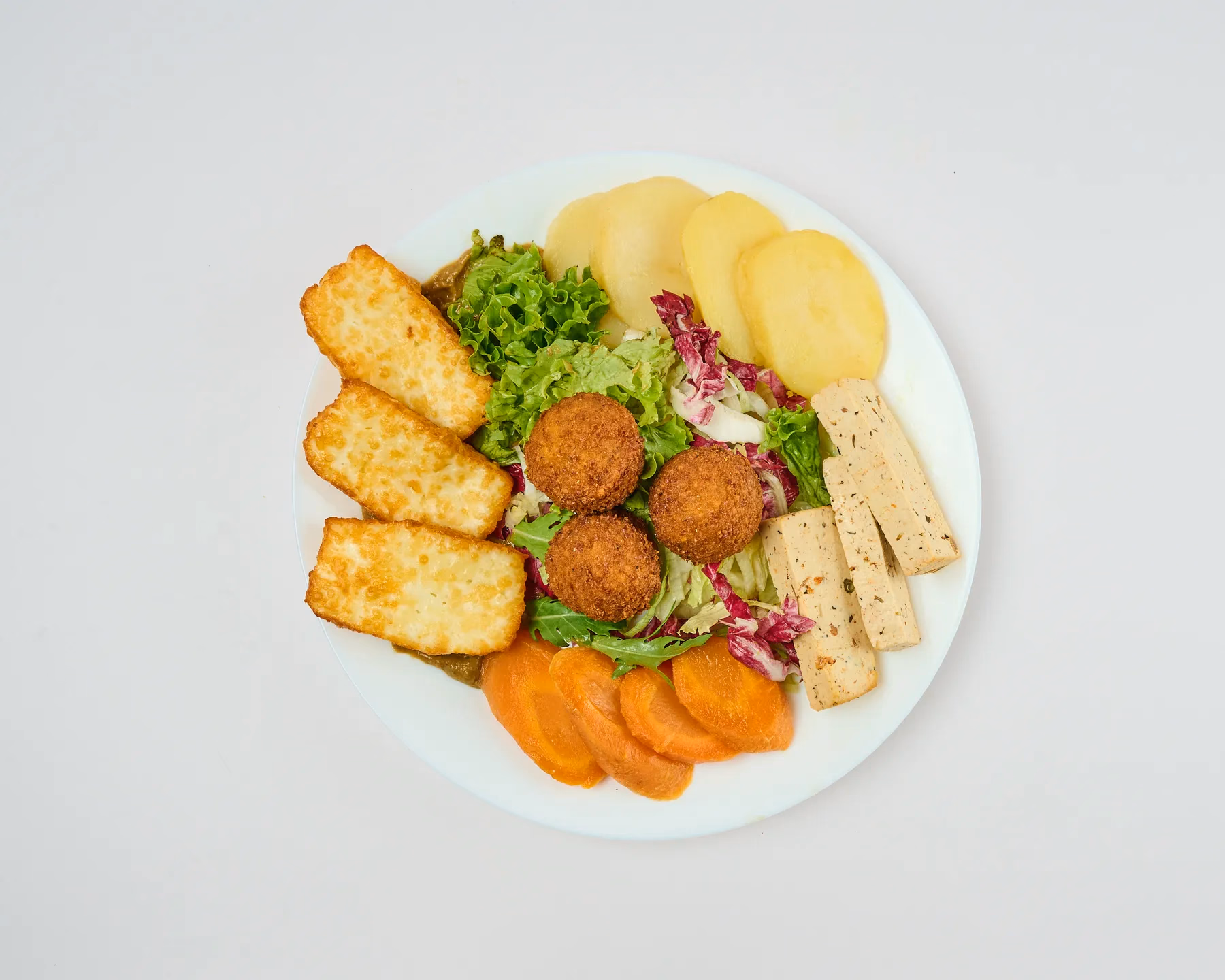 Falafel Tofu Halloumi