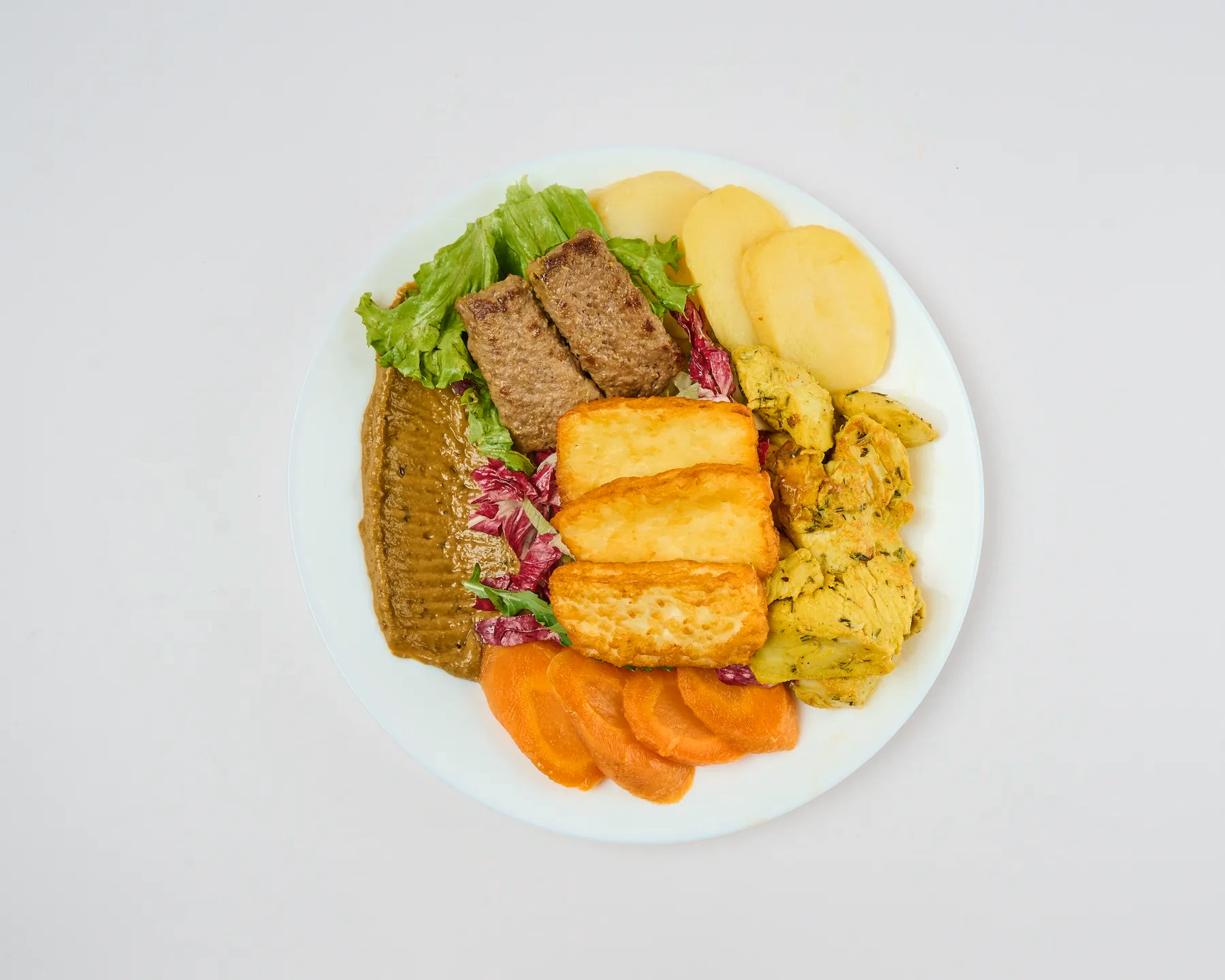 Halloumi Chicken Kofta